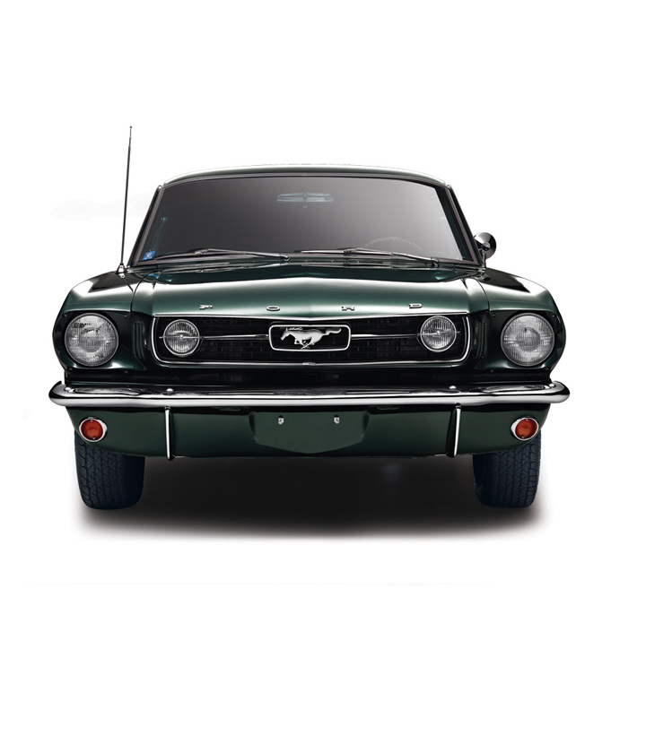 福特野马gt古董车,1966年