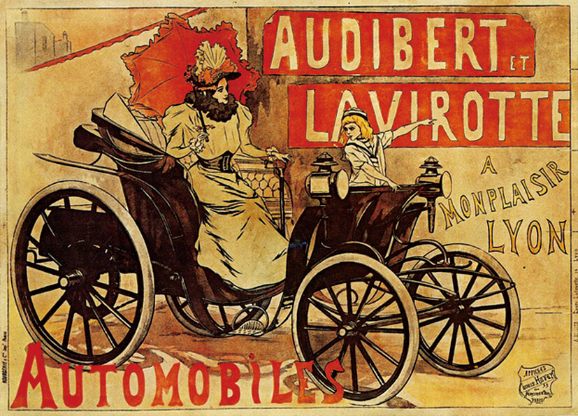 Audibert & Lavirotte汽车广告